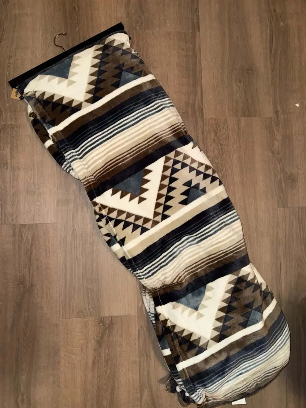 Wrangler Ultra Plush Blanket Full/Queen Aztec Southwestern Print